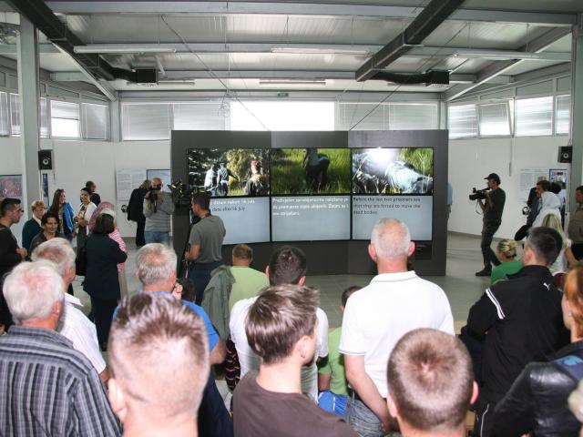 Opening of SENSE - Documentation center Srebrenica, Potočari