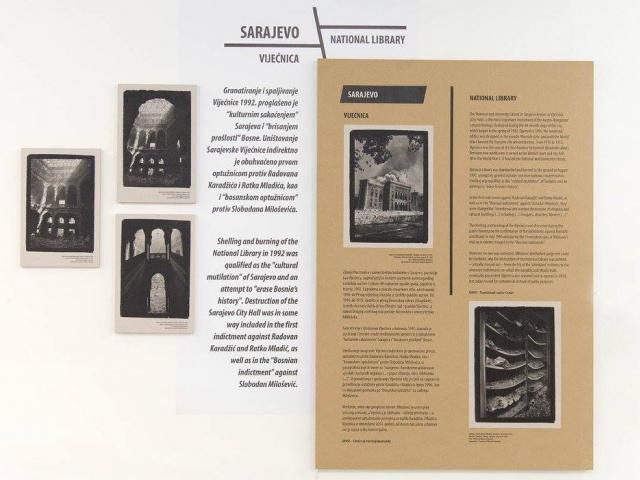 Targeting Monuments, exhibition at Glipoteka, Zagreb