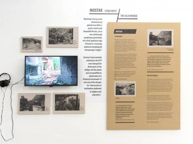 Targeting Monuments, exhibition at Glipoteka, Zagreb