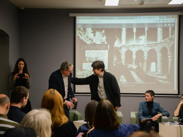 argeting history and memory, Belgrade presentation, UK Parobrod