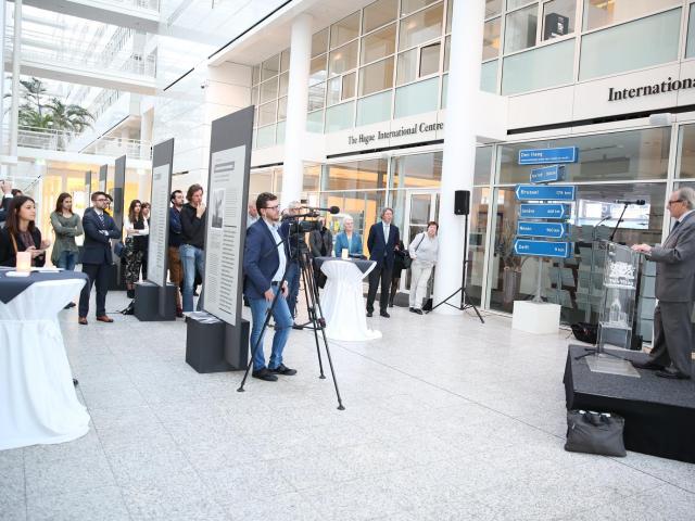 Exhibition Targeting Monument opened in The Hague City Hall