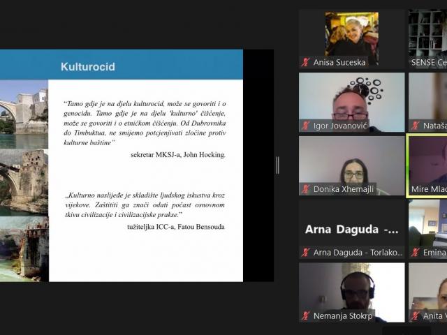 "De-Weaponizing History" - SENSE webinars for history teachers 