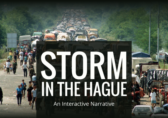Interactive narrative: Storm in the Hague