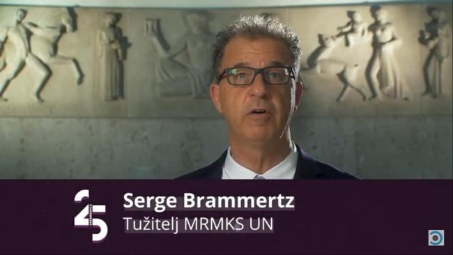 Serge Brammertz, IRMCT Chief Prosecutor 