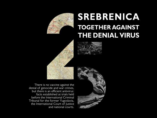 SREBRENICA 25: TOGETHER AGAINST THE DENIAL VIRUS