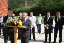 Opening of SENSE - Documentation center Srebrenica, Potočari