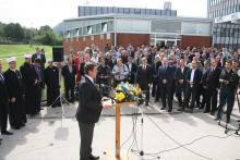 Opening of SENSE - Documentation center Srebrenica, Potočari