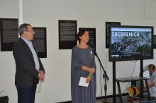 "Srebrenica - Genocide in Eight Acts" interactive narrative, presentation in Sarajevo