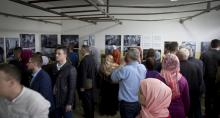 Exhibition at the Primary school in Ahmići