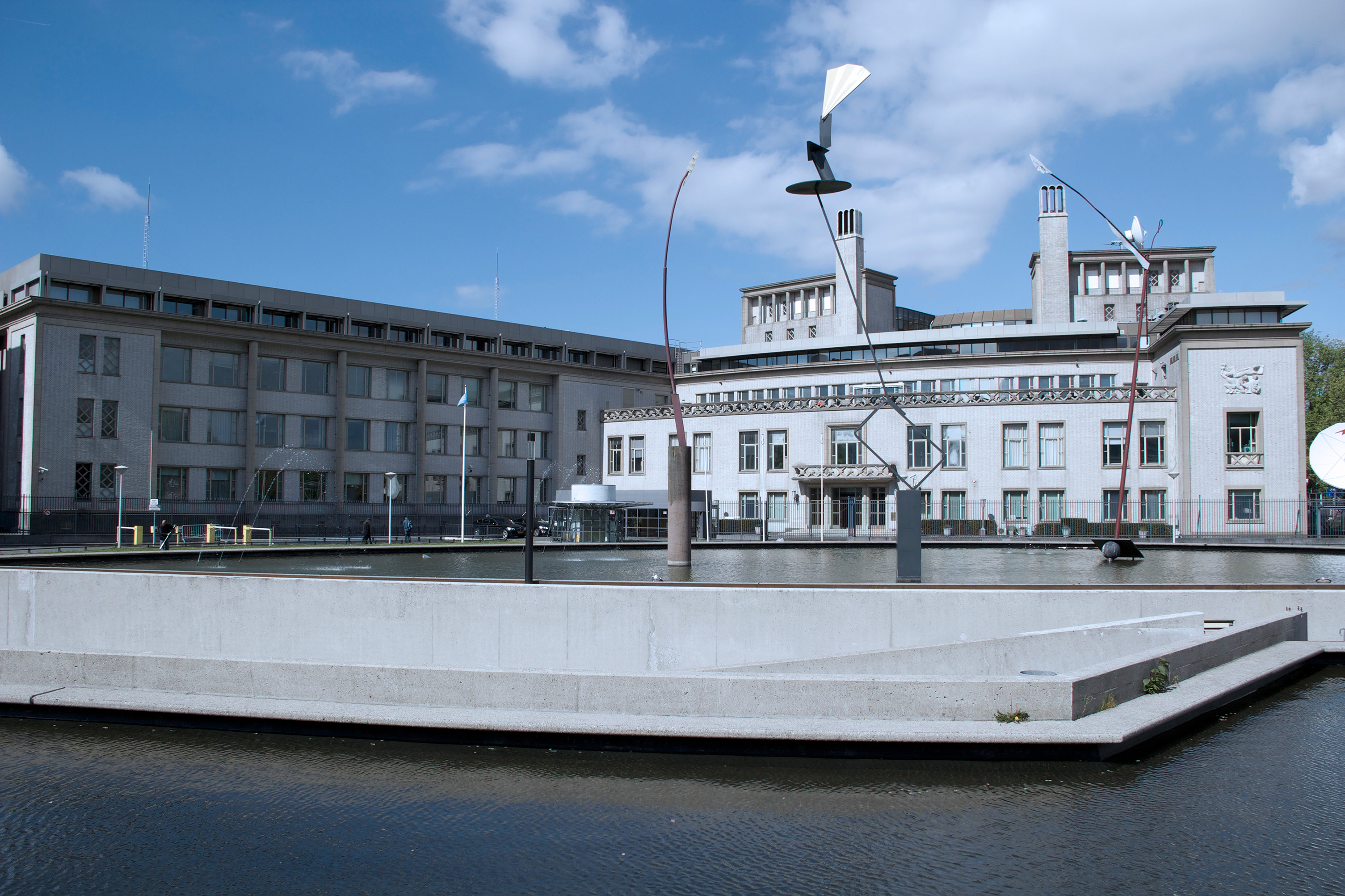 Photo of the UN ICTY building in The Hague